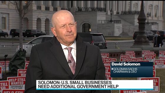 Solomon Sees Vaccine Bringing Goldman Staff Back by Year-End