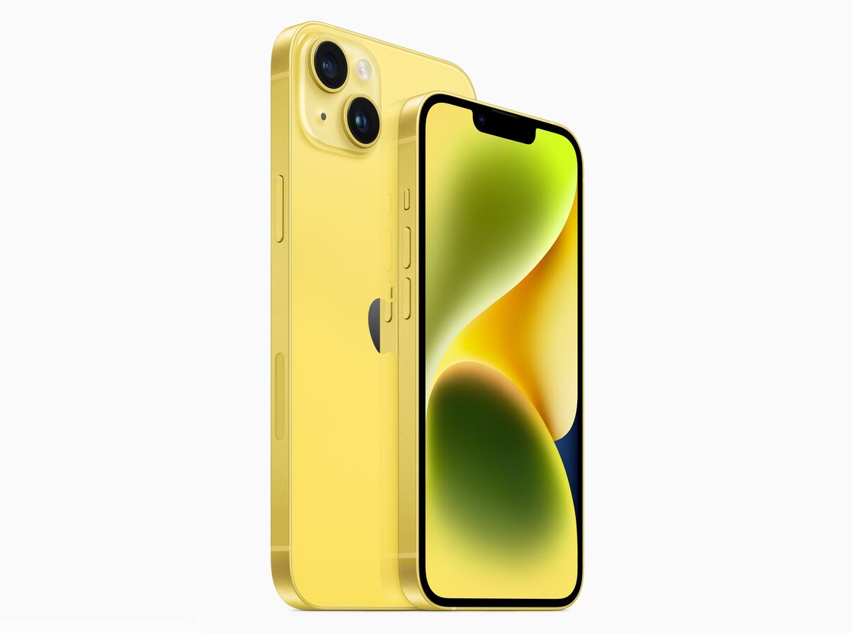 Apple Debuts Yellow iPhone 14 to Boost Interest Until New Model