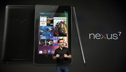 Google Introduces Nexus Tablet, Stepping Up Apple Challenge