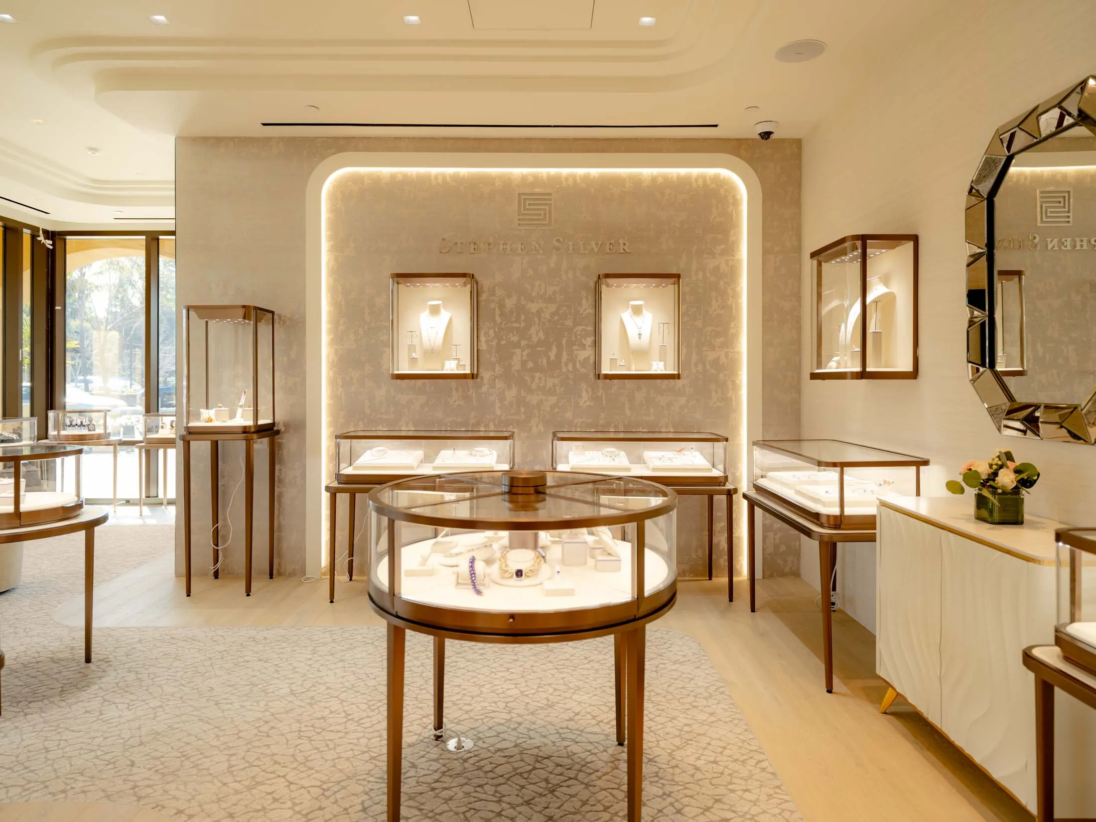 Stephen Silver Fine Jewelry at Villa Menlo Park.