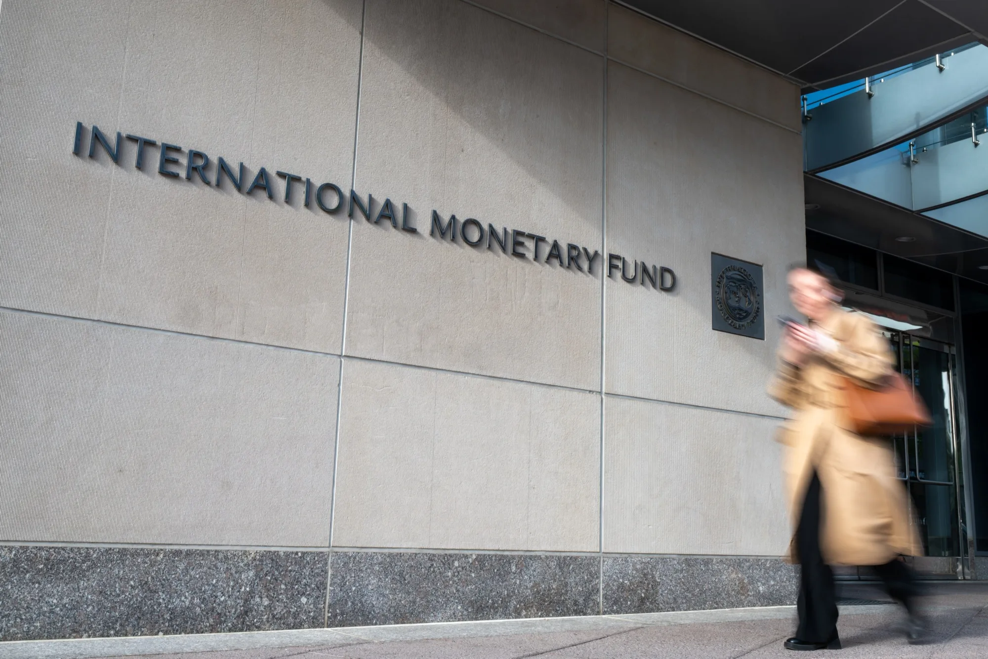 The International Monetary Fund headquarters in Washington.