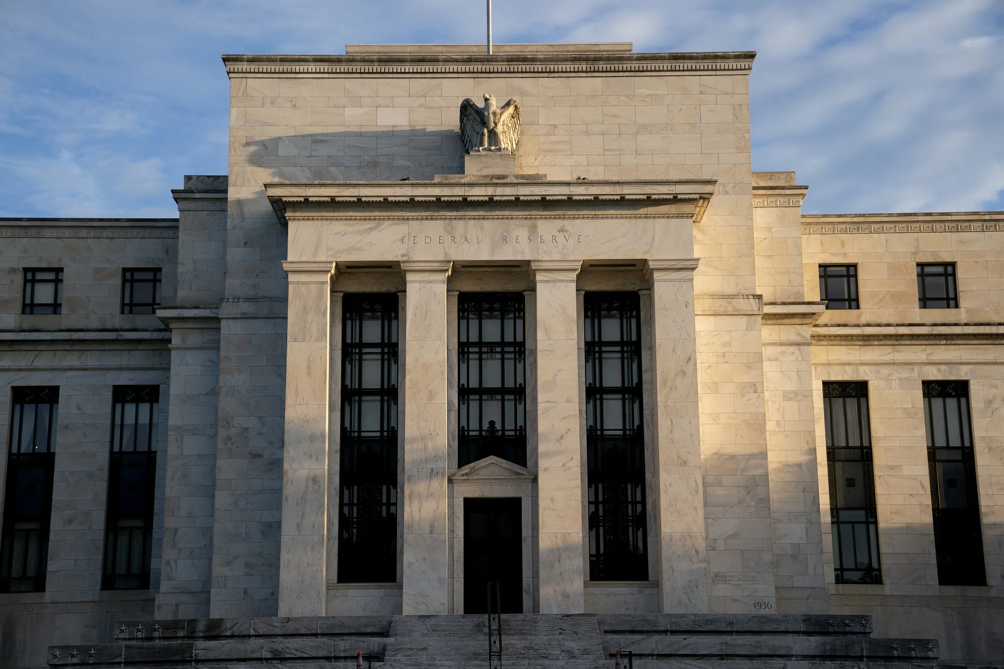 The Marriner S. Eccles Federal Reserve building in Washington.