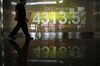 Stock Boards And Currency As Indonesian Rupiah, Stocks Plummet on Record Current-Account Gap