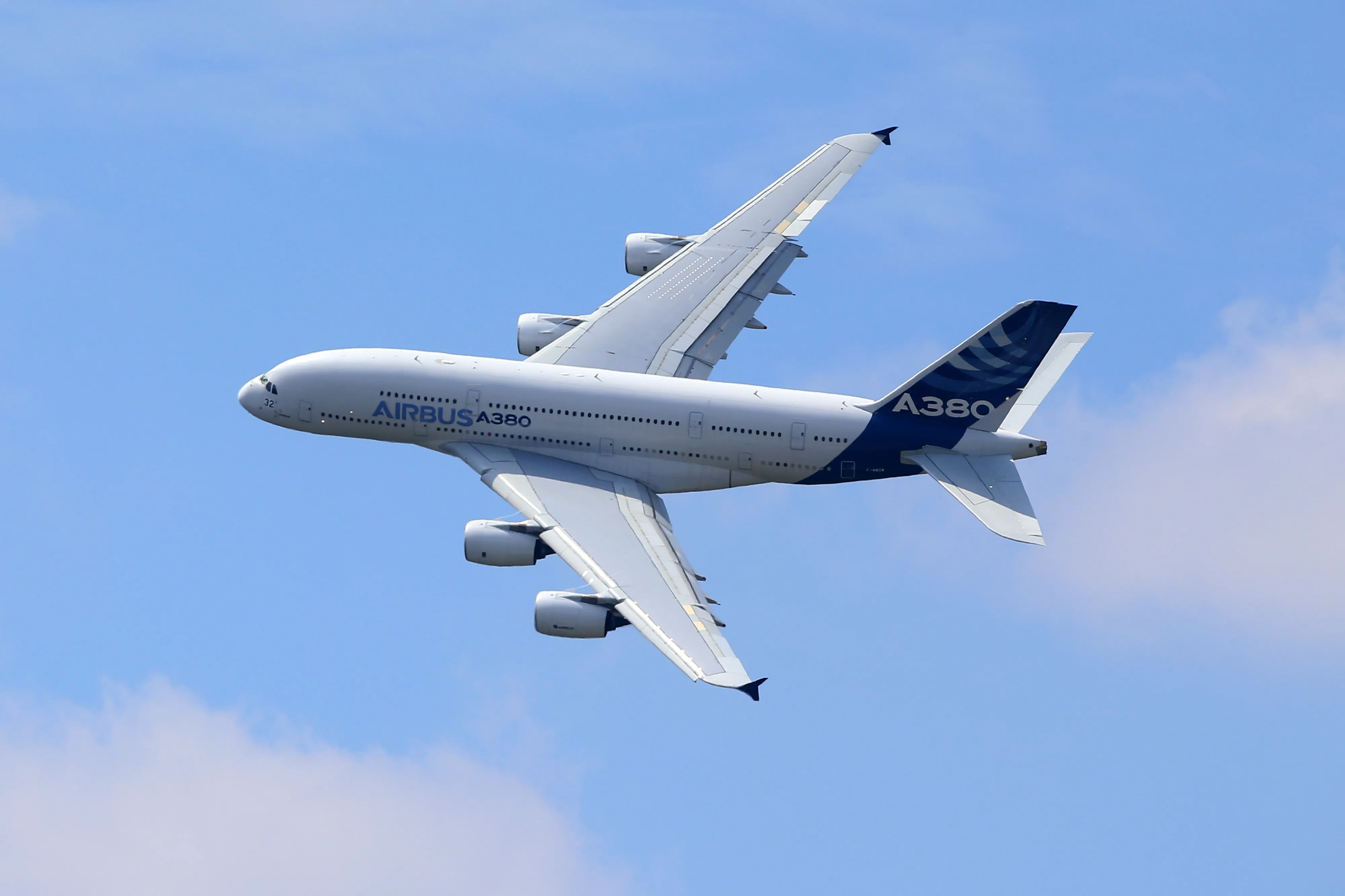 Flying high.