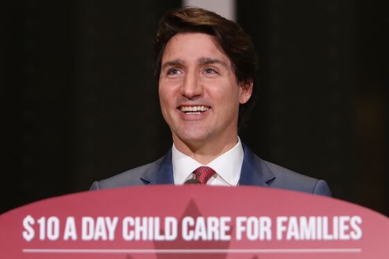 Trudeau’s $24 Billion Child-Care Program Wins Over Final Holdout