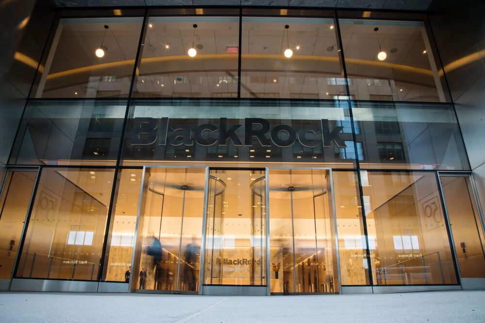 BlackRock headquarters at 50 Hudson Yards in New York, US, on Monday, May 1, 2023. 