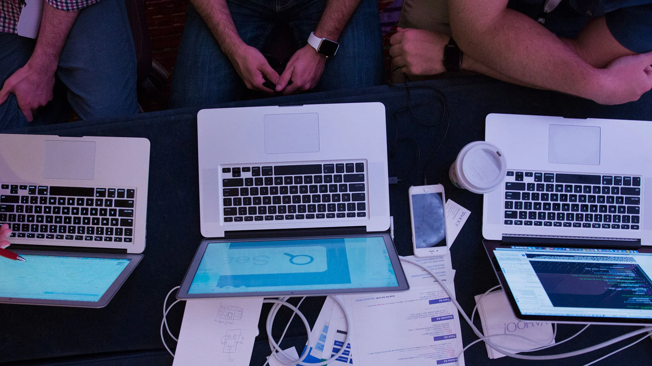 A hackathon in New York.
