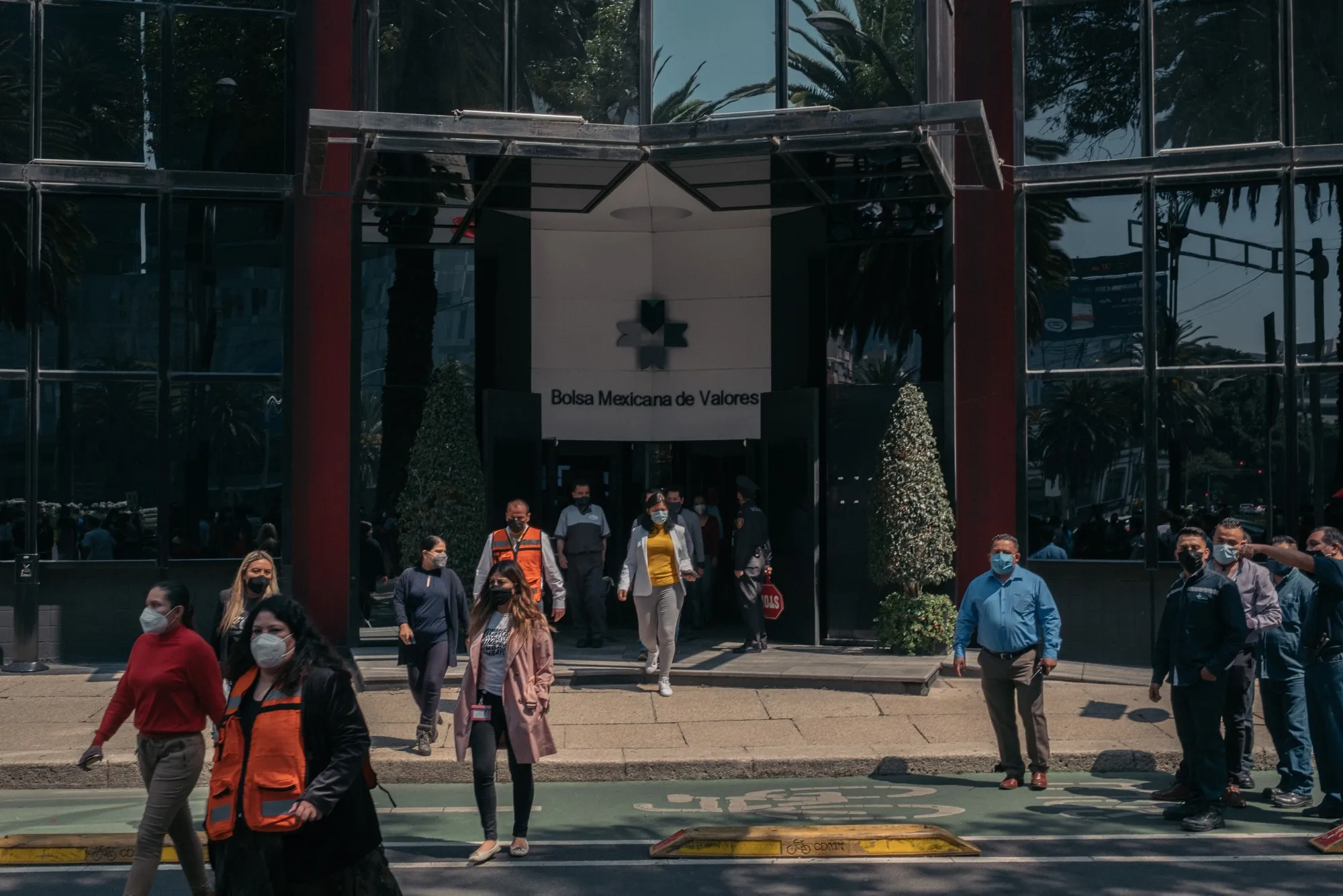 La Bolsa Mexicana de Valores en Ciudad de México