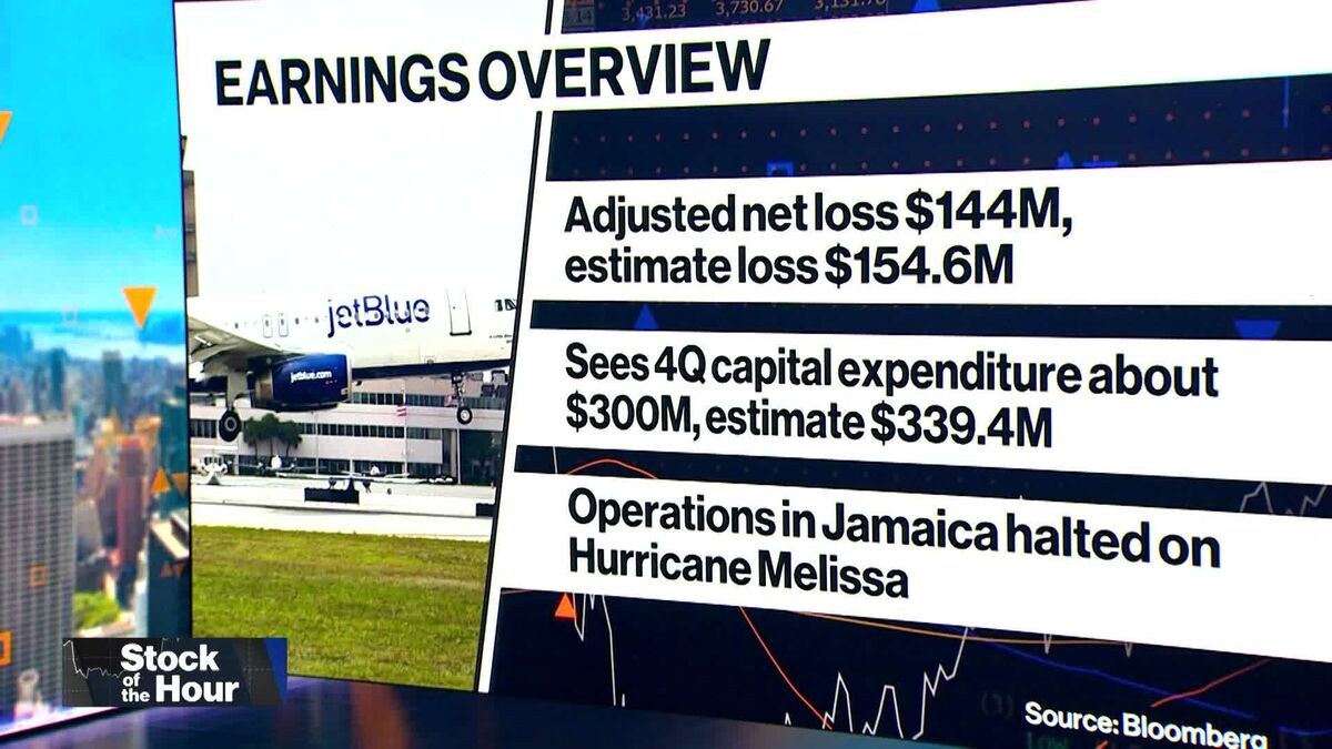 JetBlue Slides As Fuel Costs, Weather Muddy Outlook