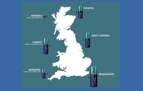 After Swansea Bay, the company plans to submit planning applications for the the Cardiff and Newport projects in 2017 and 2018.