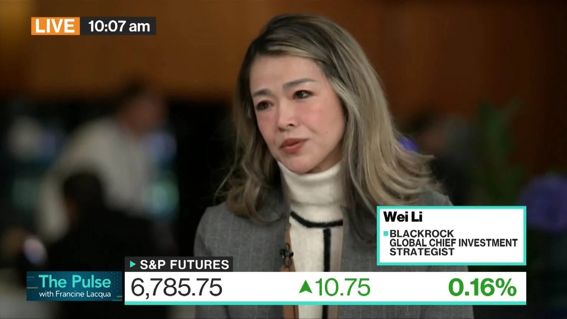 Watch Favor US Over European Equities, BlackRock's Li Says - Bloomberg