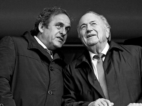 Platini became a UEFA executive in 2002 and was elected president of the Nyon, Switzerland-based organization in 2007. While Platini has stopped smoking, he still keeps his tie askew, his curly hair unkempt and his sense of humor intact when joshing with reporters in three languages.