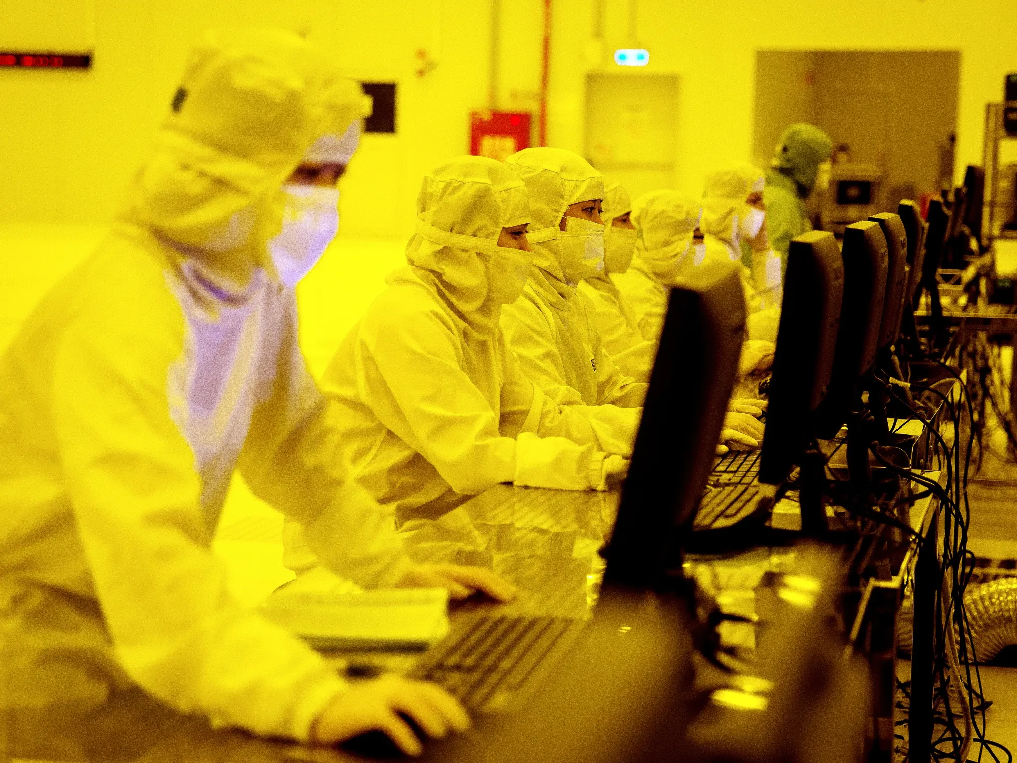 High-tech manufacturing provides jobs inside and outside the factory.