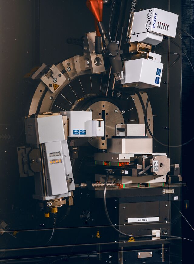 An inspection microscope for component analysis at the Quantumscape Corporation in San Jose, CA on March 17, 2021. 