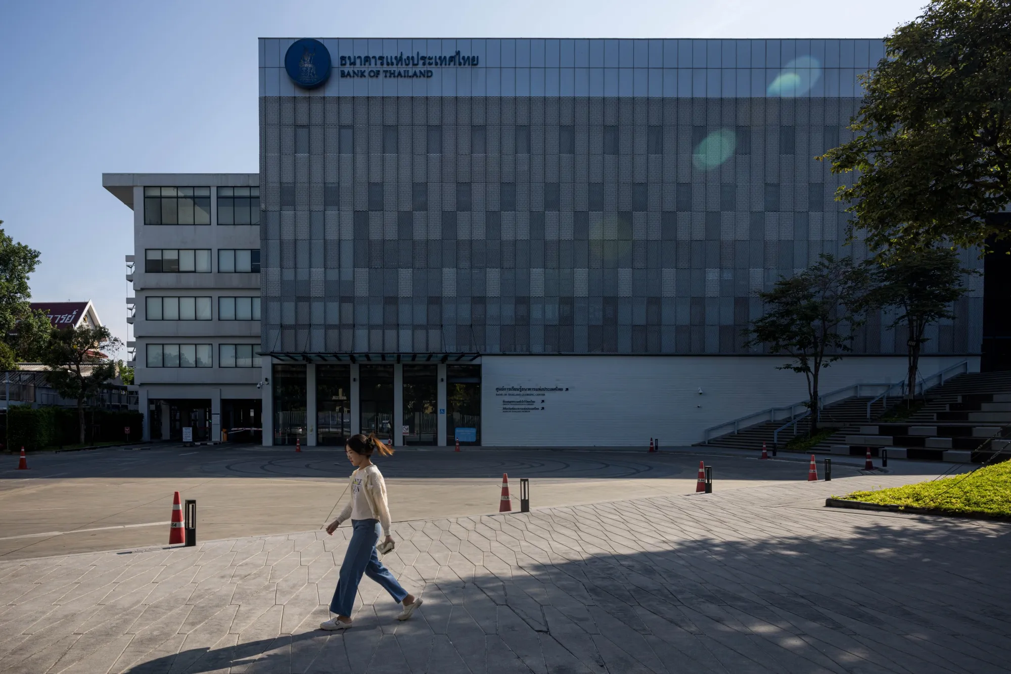 The Bank of Thailand offices in Bangkok.
