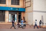 An Ecobank Transnational Inc. bank branch in Bangui, Central African Republic.