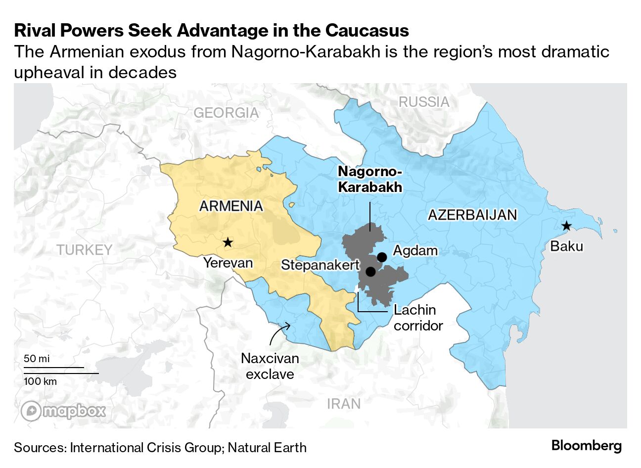 Armenia Seeks Mediation as Azerbaijan Standoff Stokes War Fears - Bloomberg