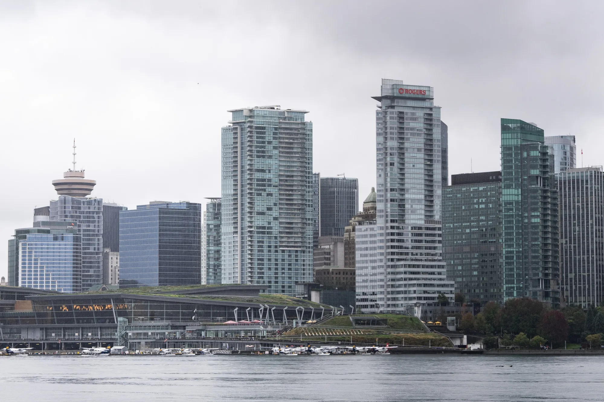 The skyline of Vancouver