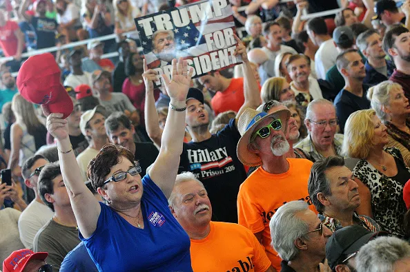 They won’t sing “Kumbaya” after he loses.
