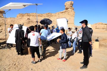 Tencent Pictures’ "Fighter of the Destiny" film set