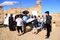 "Fighter of the Destiny" film set