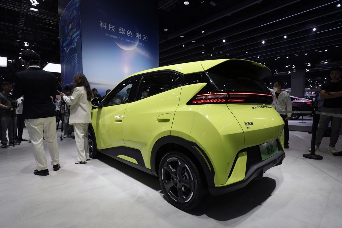 BYD Will Accelerate Bottom-Up EV Trend With Under-$11,000 Model - Bloomberg