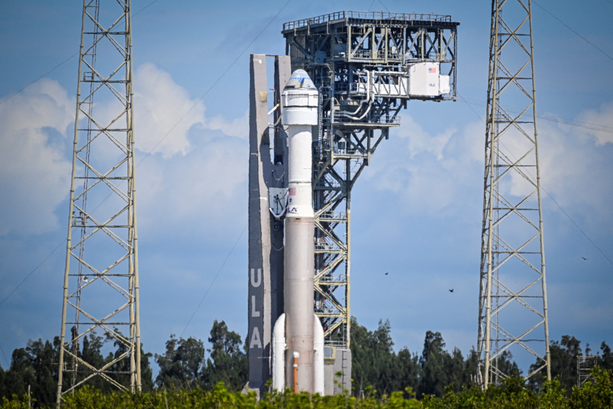 United Launch Alliance’s Atlas V rocket at Cape Canaveral on May 4.