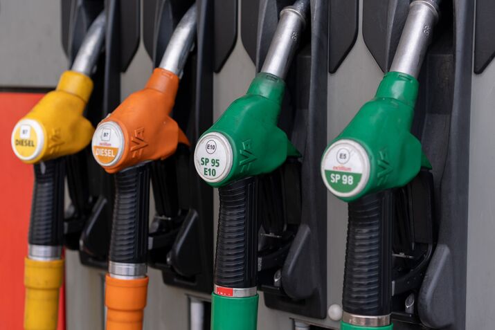 French Fuel Stations as Governments Scramble to Contain Global Oil Prices