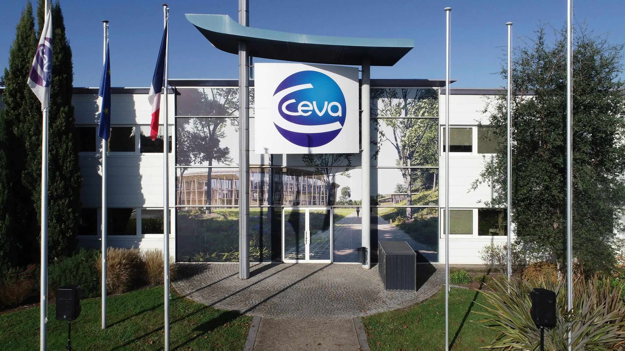 Ceva Santé Animale headquarters in&nbsp;Libourne, France.