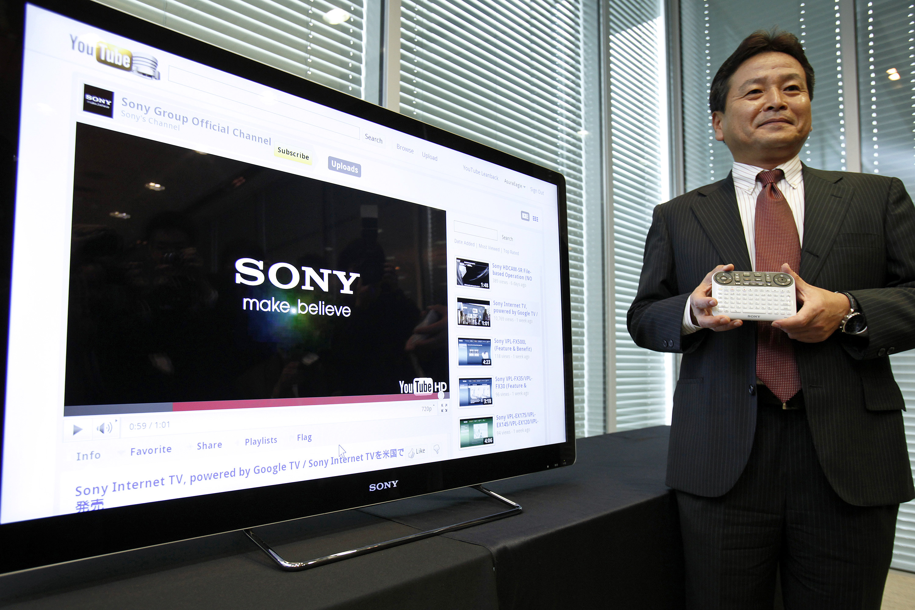 Sony google tv. Менеджмент сони. Телевизор Sony Corporation старый. Sony Corporation Japan. Сони думает.