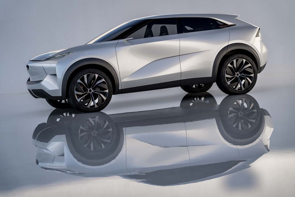 Infiniti Qx Electric Crossover Concept Stats Photos Bloomberg Relates To Infiniti Electric Qx Boasts Beauty And But It S Not Real