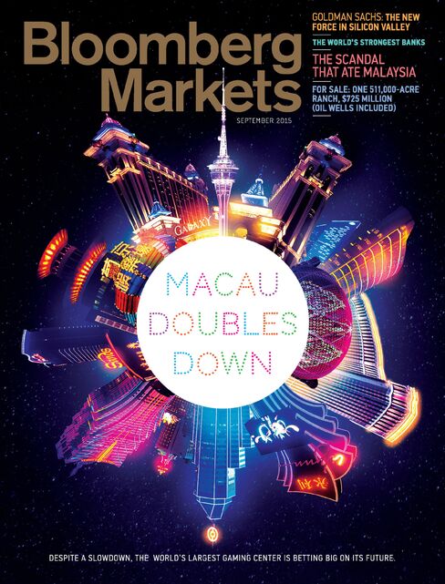 This story appears in the September issue of Bloomberg Markets magazine.