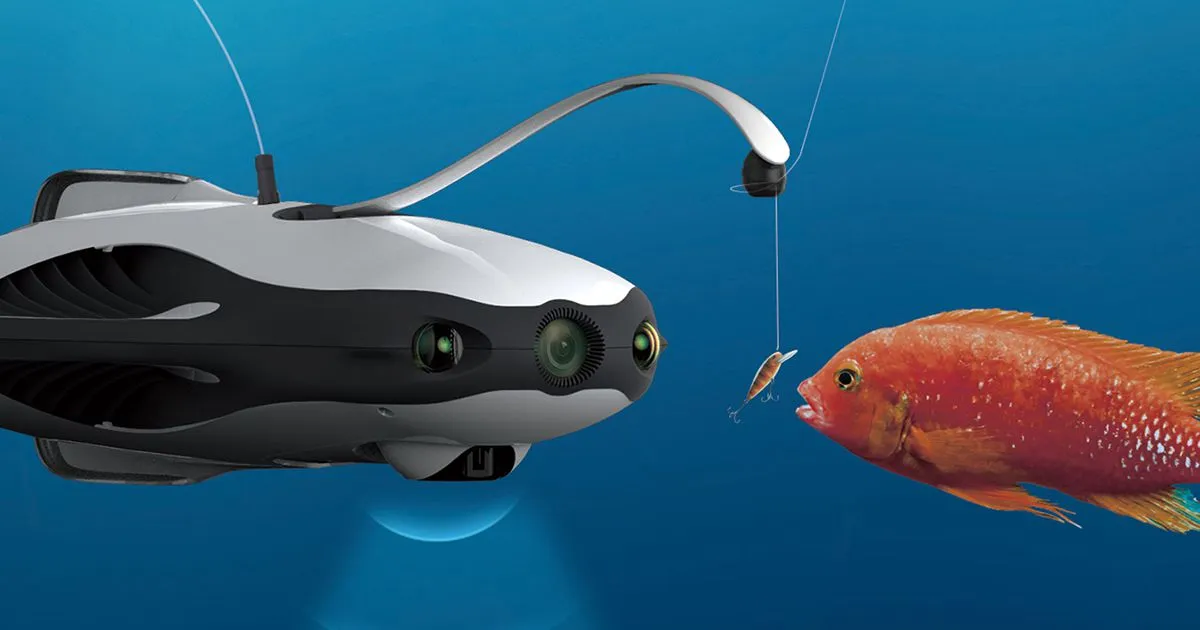 drone lure fishing drop SwellPro Dual Bait Release for Fisherman FD2/FD3/FD1+ Saltwater ready and ready to get wet Can float and land on water This Drone Fishing Buddy Spots