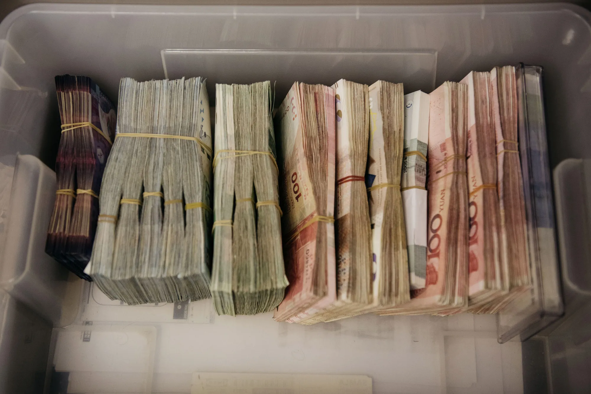 Views Of Currency Exchanges In Hong Kong