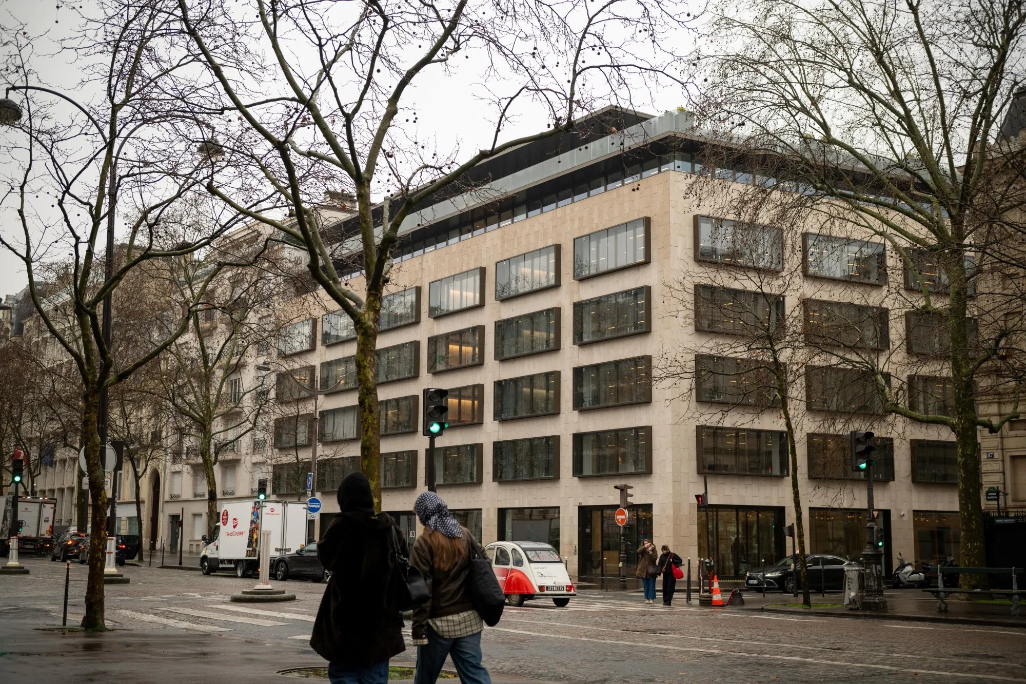 The Goldman Sachs Group offices in Paris.