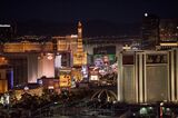 Aerials Views And Major Hotels On The Strip As Las Vegas Set To Top Last Year's Tourism Record