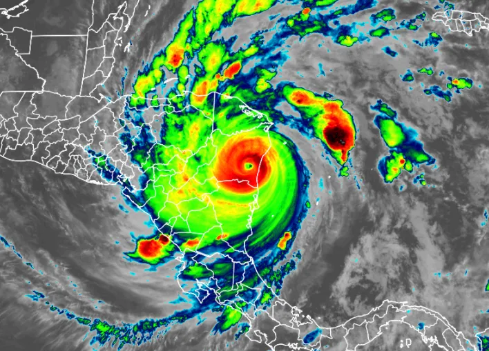 Hurricane Iota on Nov. 17.