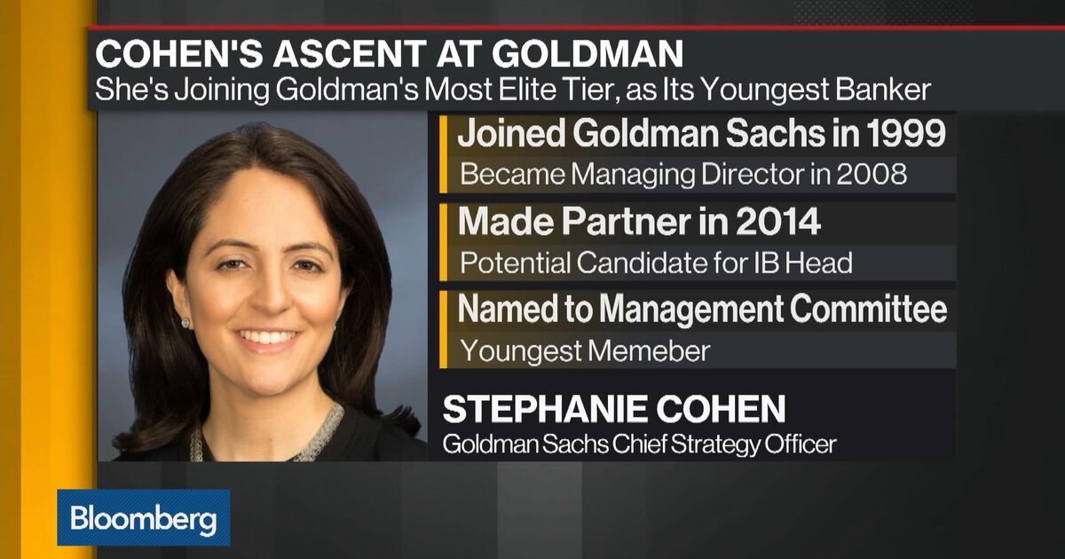 Goldman's Stephanie Cohen rises to management committee, as youngest member