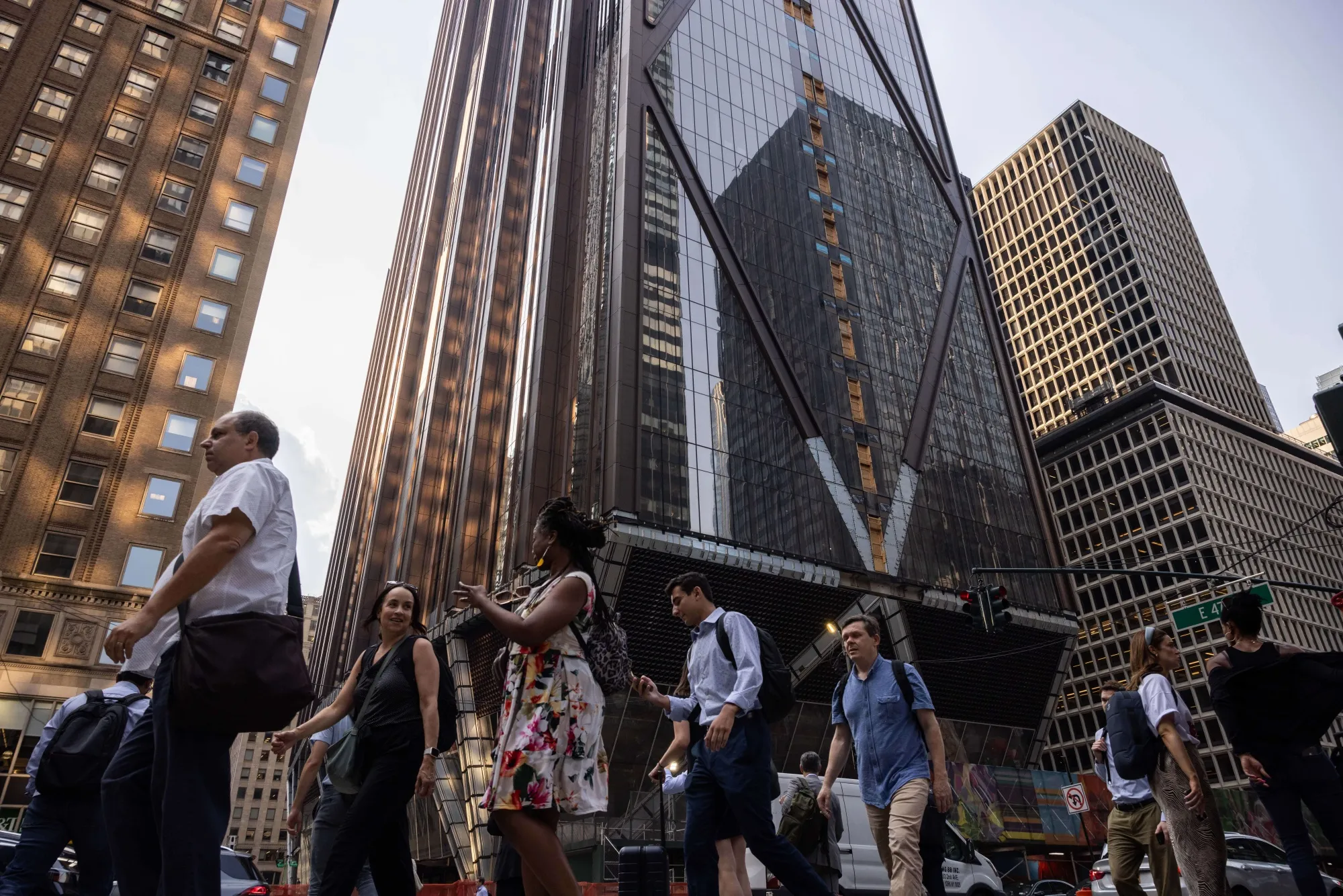 The JPMorgan Chase Building&nbsp;under construction in New York