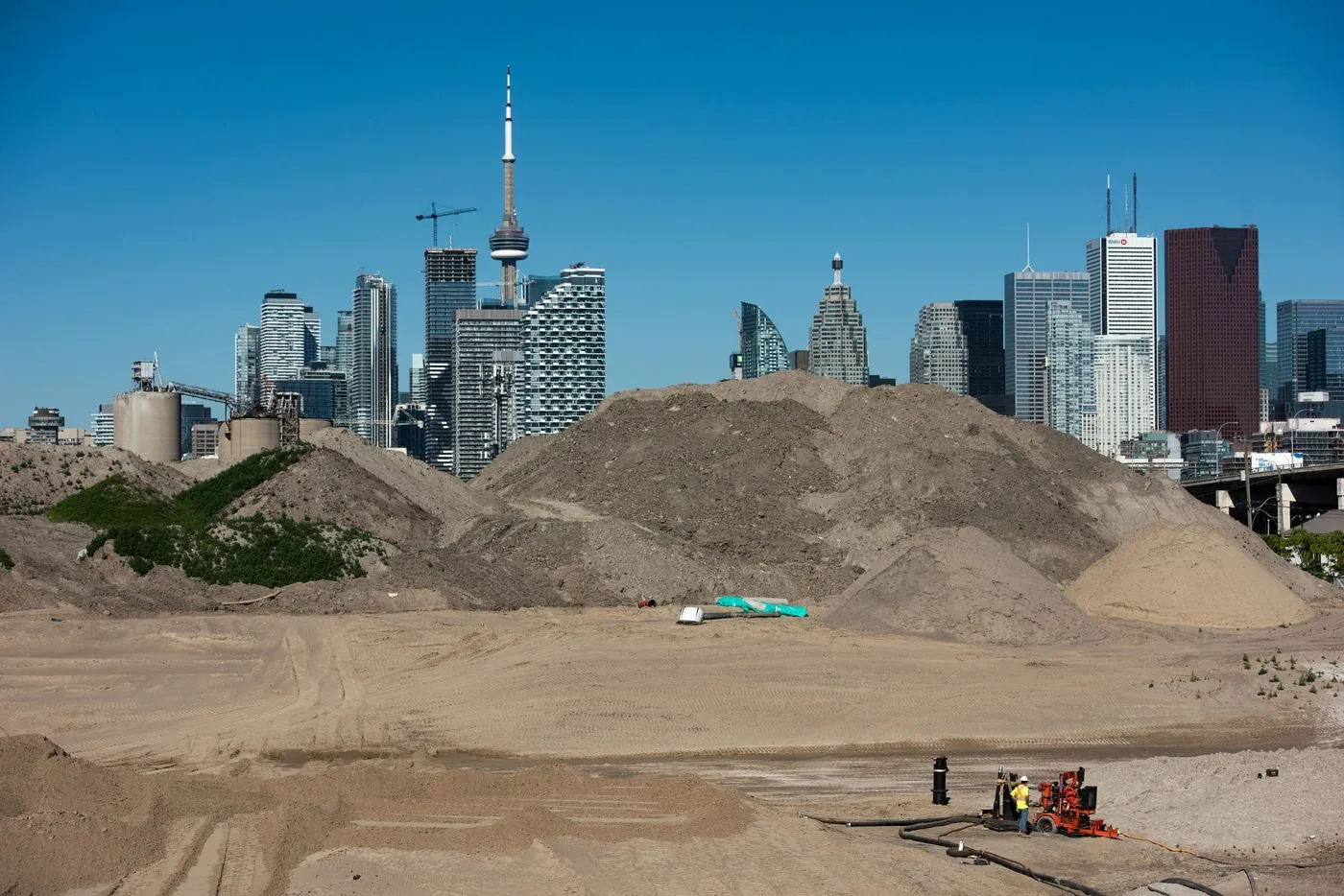 The Port Lands in Toronto is undergoing&nbsp;a C$1.25 billion infrastructure development known as the Port Lands Flood Protection Project.