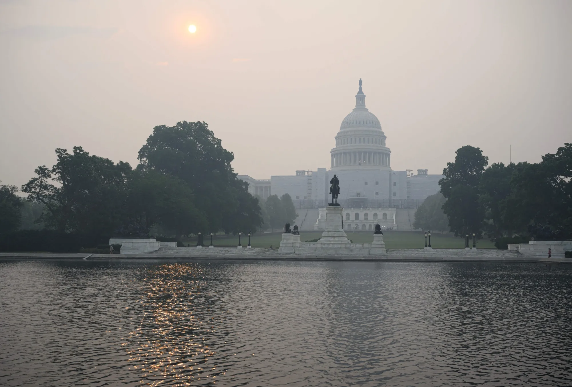 The US Capitol in Washington, DC on June 8.&nbsp;