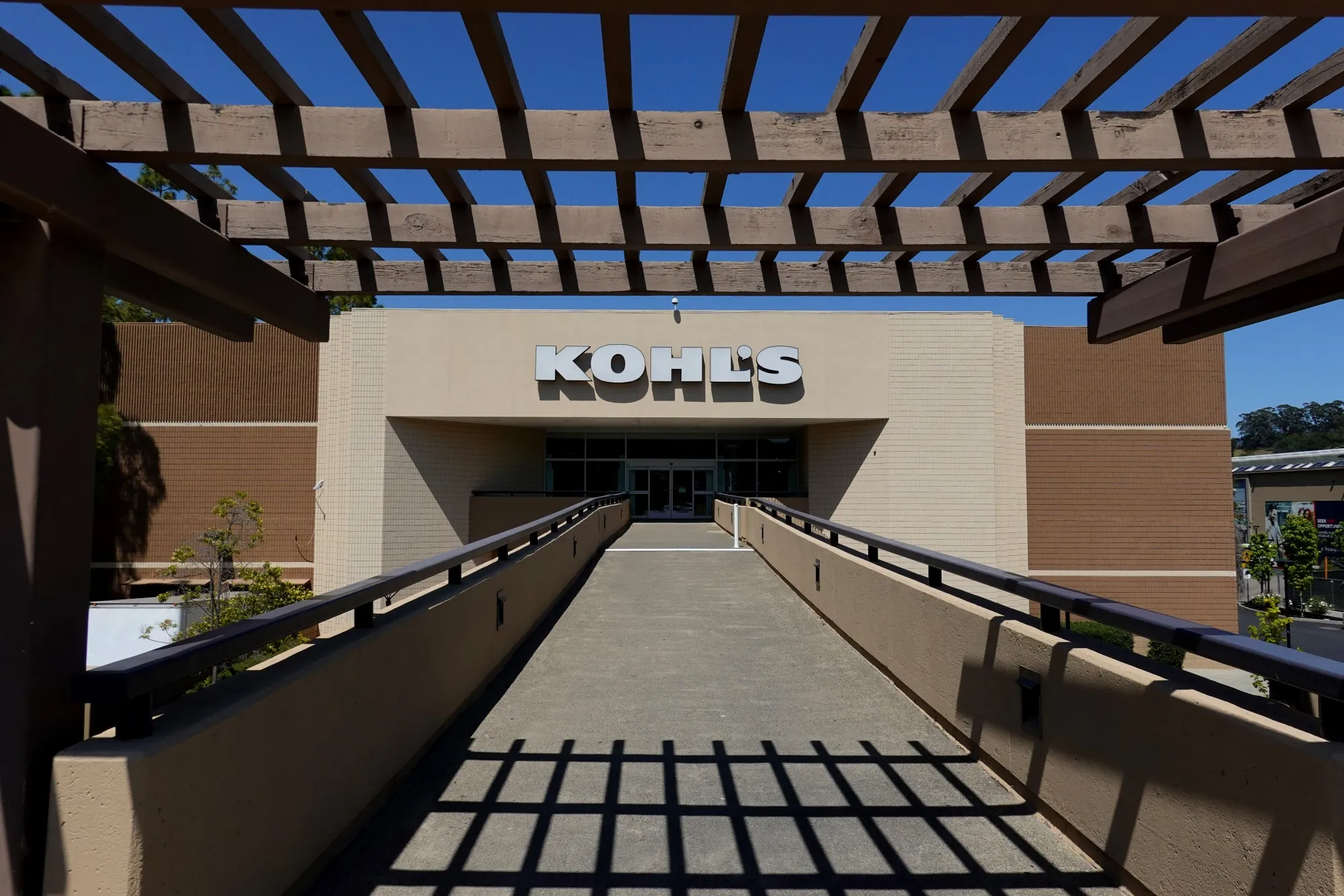 A Kohl's retail store in San Rafael, California.