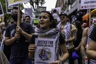 Activists In NYC Protest Killing Of Palestinian Journalist Shireen Abu Akleh