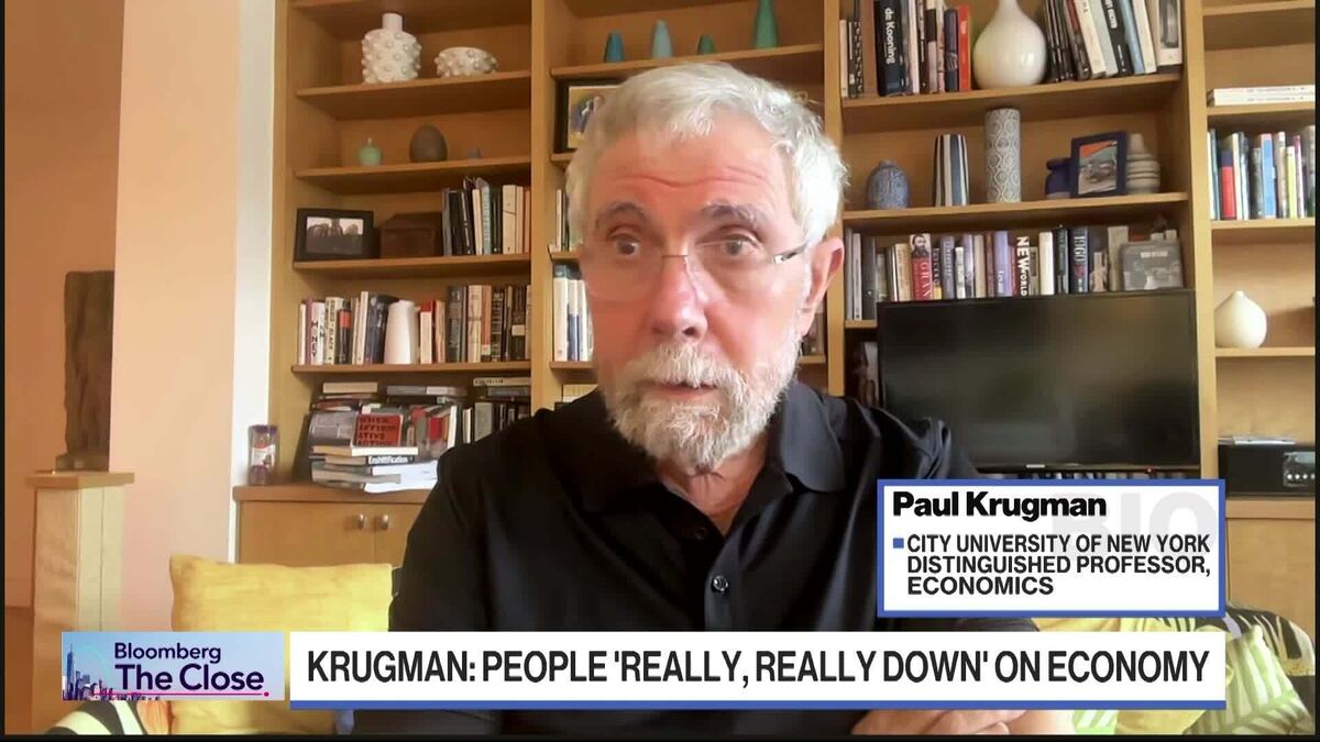 ⚫️ BLOOMBERG: "Paul Krugman: Pessimismo senza precedenti sull'economia americana e fiducia dei consumatori ai minimi storici"
