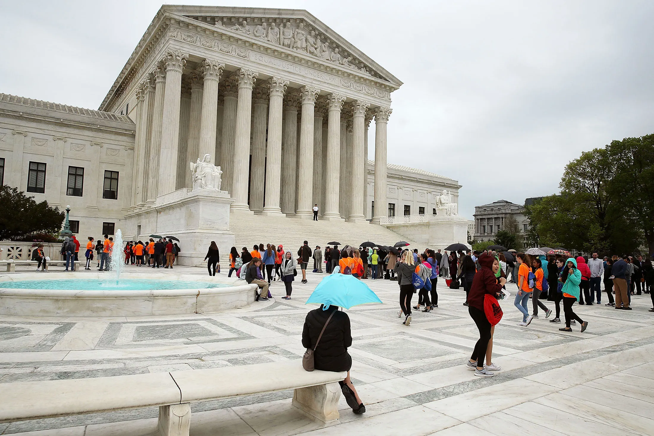 The US Supreme Court in Washington, D.C., on April 19, 2017.
