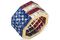 A diamond, sapphire, and ruby ring by Bulgari, which was the highest-priced lot of the sale.
