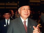 Former Indonesian President Suharto in 1989.