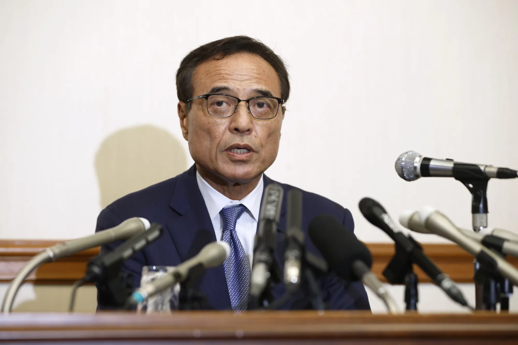 Takeshi Niinami in Tokyo on Sept. 3.