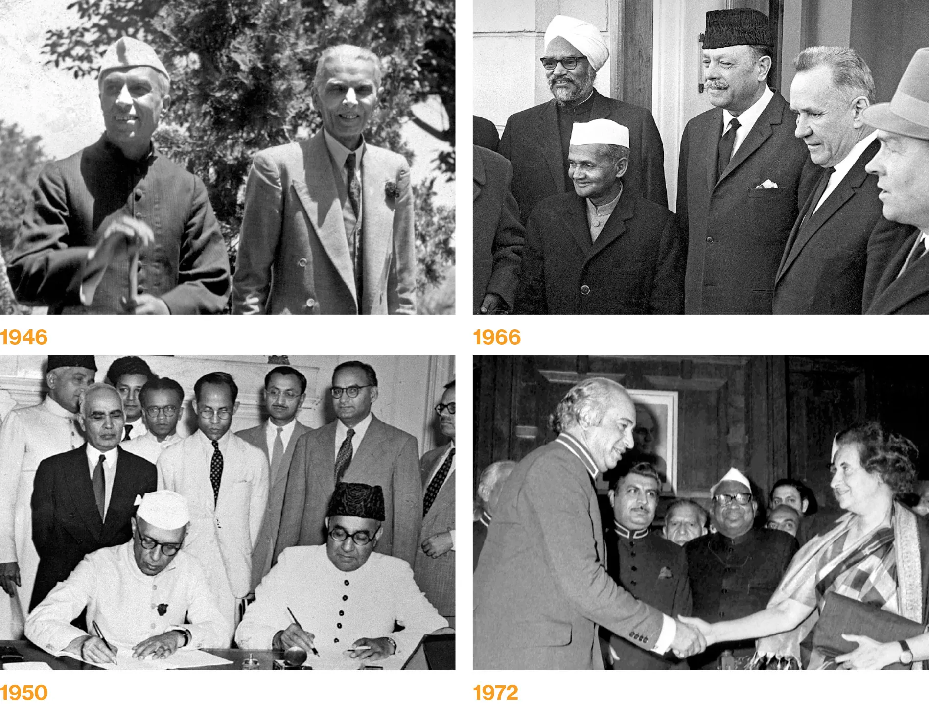 Even before the 1947 partition, deep personal animosity divided Jawaharlal Nehru, who would lead India, and Muhammad Ali Jinnah, the father of Pakistan. The ensuing decades saw three wars as well as attempts at rapprochement—none of which stuck.
