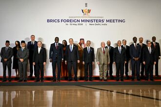 INDIA-DIPLOMACY-POLITICS-BRICS
